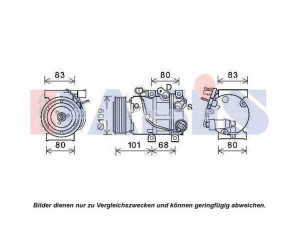 AKS DASIS 852809N kompresorius, oro kondicionierius
977013R200