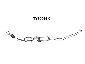 VENEPORTE TY70066K katalizatoriaus keitiklis
174100G070