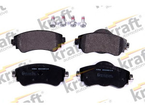 KRAFT AUTOMOTIVE 6006014 stabdžių trinkelių rinkinys, diskinis stabdys 
 Techninės priežiūros dalys -> Papildomas remontas
4254A9