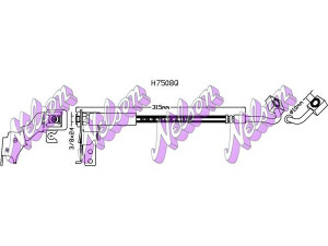Brovex-Nelson H7508Q stabdžių žarnelė 
 Stabdžių sistema -> Stabdžių žarnelės
4683996AL, K04683996AH, K04683996AI