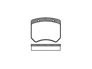 REMSA 0051.00 stabdžių trinkelių rinkinys, diskinis stabdys 
 Techninės priežiūros dalys -> Papildomas remontas
GBP103, GBP103, GBP103AF, 90393507