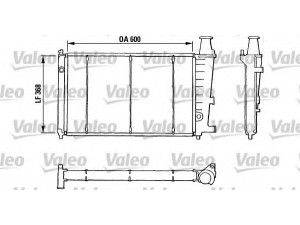 VALEO 810807 radiatorius, variklio aušinimas 
 Aušinimo sistema -> Radiatorius/alyvos aušintuvas -> Radiatorius/dalys
95496786, 96045621