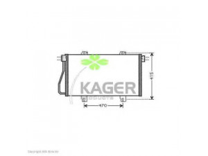 KAGER 94-6103 kondensatorius, oro kondicionierius 
 Oro kondicionavimas -> Kondensatorius
2765000QAF, 7701052120