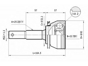 STATIM C.503 jungčių komplektas, kardaninis velenas 
 Ratų pavara -> Sujungimai/komplektas
39100-50A00, 39100-50A10, 39100-77A00