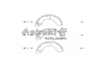 ASHUKI C013-01 stabdžių trinkelių komplektas 
 Techninės priežiūros dalys -> Papildomas remontas
55-05-526/ASHIKA, 55-05-587/ASHIKA
