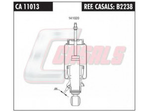 CASALS B2238 gofruotoji membrana, vairuotojo kabinos pakaba
1502468, 1502471, 1502474