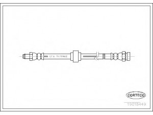 CORTECO 19018449 stabdžių žarnelė 
 Stabdžių sistema -> Stabdžių žarnelės
95632790