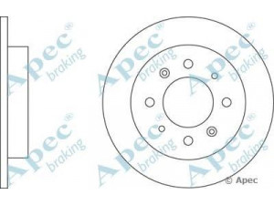 APEC braking DSK2296 stabdžių diskas 
 Dviratė transporto priemonės -> Stabdžių sistema -> Stabdžių diskai / priedai
584112F100