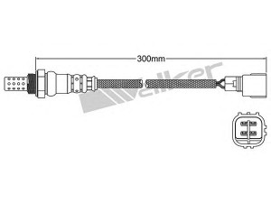 WALKER PRODUCTS 250-24901 lambda jutiklis 
 Variklis -> Variklio elektra
1618K9, 1618K9, 89465 0D020, 89465 0D050