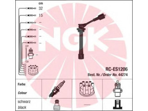 NGK 44274 uždegimo laido komplektas
33700-82011, 33705-66D00
