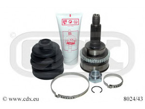 CDX 8024/43 jungčių komplektas, kardaninis velenas 
 Ratų pavara -> Sujungimai/komplektas
4410180G00, 4410280G00, 4410280G01