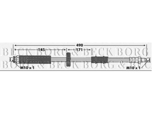 BORG & BECK BBH6774 stabdžių žarnelė 
 Stabdžių sistema -> Stabdžių žarnelės
480670, 1311457080, 71736976, 480670