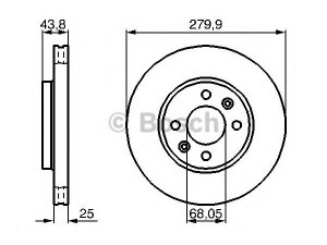 BOSCH 0 986 478 505 stabdžių diskas 
 Dviratė transporto priemonės -> Stabdžių sistema -> Stabdžių diskai / priedai
40 02 143, 89 65 980
