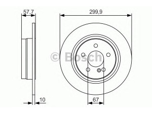 BOSCH 0 986 479 S92 stabdžių diskas 
 Stabdžių sistema -> Diskinis stabdys -> Stabdžių diskas
204 423 06 12, A 204 423 06 12