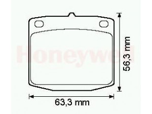 BENDIX 572108B stabdžių trinkelių rinkinys, diskinis stabdys 
 Techninės priežiūros dalys -> Papildomas remontas
41060W5625, 41060W5627