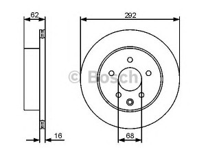BOSCH 0 986 479 453 stabdžių diskas 
 Dviratė transporto priemonės -> Stabdžių sistema -> Stabdžių diskai / priedai
43206 3NL0A, 43206 8H305, 43206 8H700