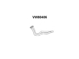 VENEPORTE VW80406 išleidimo kolektorius
16125309C, 16125309N