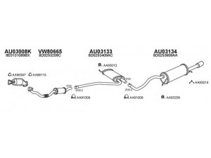 VENEPORTE 030142 išmetimo sistema 
 Išmetimo sistema -> Išmetimo sistema, visa