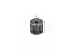 KNECHT OX 406 alyvos filtras 
 Techninės priežiūros dalys -> Techninės priežiūros intervalai
16510-05240, 1651005240
