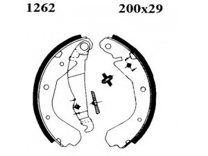 BSF 01262 stabdžių trinkelių komplektas 
 Techninės priežiūros dalys -> Papildomas remontas
1605592, 1605593, 1605674, 1605781