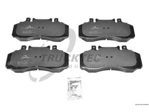 TRUCKTEC AUTOMOTIVE 02.35.146 stabdžių trinkelių rinkinys, diskinis stabdys
001 420 1520, 002 420 5720, 002 420 6220