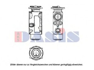 AKS DASIS 840144N išsiplėtimo vožtuvas, oro kondicionavimas
646197