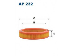 FILTRON AR232 oro filtras 
 Techninės priežiūros dalys -> Techninės priežiūros intervalai
4402070, 4406095, 4434951, 5010909