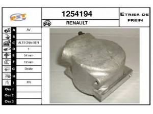 SNRA 1254194 stabdžių apkaba
7701200249