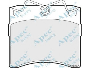 APEC braking PAD766 stabdžių trinkelių rinkinys, diskinis stabdys 
 Techninės priežiūros dalys -> Papildomas remontas
701698151A, 701698151H, 701698151B