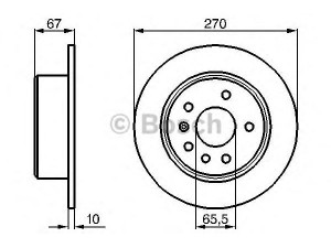 BOSCH 0 986 478 267 stabdžių diskas 
 Stabdžių sistema -> Diskinis stabdys -> Stabdžių diskas
5 69 101, 90222362, 90272328, 90222362