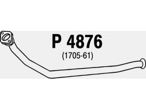FENNO P4876 išleidimo kolektorius 
 Išmetimo sistema -> Išmetimo vamzdžiai
(1705-61)