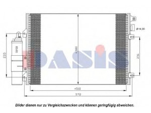 AKS DASIS 182032N kondensatorius, oro kondicionierius 
 Oro kondicionavimas -> Kondensatorius
6001550660, 8200090213, 8200241088