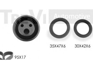 TREVI AUTOMOTIVE KD1002S paskirstymo diržo komplektas 
 Techninės priežiūros dalys -> Papildomas remontas
7701469833, 7701472726