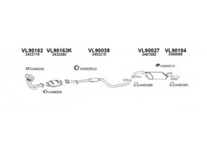 VENEPORTE 900136 išmetimo sistema 
 Išmetimo sistema -> Išmetimo sistema, visa