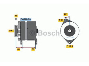 BOSCH 0 986 035 770 kintamosios srovės generatorius 
 Elektros įranga -> Kint. sr. generatorius/dalys -> Kintamosios srovės generatorius
4801210, 5991721, 4801210, 5991719