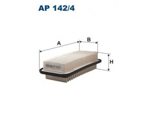 FILTRON AP142/4 oro filtras 
 Techninės priežiūros dalys -> Techninės priežiūros intervalai
178010N010, 1780133040