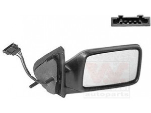 VAN WEZEL 5880828 išorinis veidrodėlis 
 Kėbulas -> Liukai/stogai/durys/stoglangis/sulankstomas stogas -> Durys/dalys
1H0857538BGRU, 1H185750801C, 1H1857508A