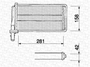 MAGNETI MARELLI 350218061000 šilumokaitis, salono šildymas 
 Šildymas / vėdinimas -> Šilumokaitis
46721527, 60815099, 46721527, 60815099