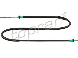TOPRAN 700 924 trosas, stovėjimo stabdys 
 Stabdžių sistema -> Valdymo svirtys/trosai
8200 298 383, 8200 673 254