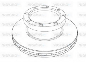 WOKING NSA1185.20 stabdžių diskas
1142132