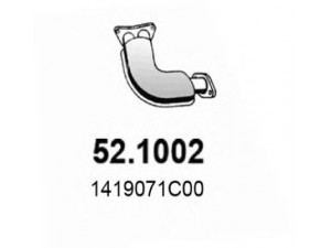 ASSO 52.1002 išleidimo kolektorius 
 Išmetimo sistema -> Išmetimo vamzdžiai
1419071C00, 1426071C00, 1426071C01