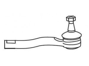 FRAP 4312 skersinės vairo trauklės galas 
 Vairavimas -> Vairo mechanizmo sujungimai
45460-29185