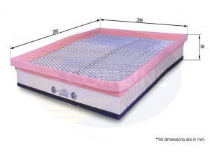 COMLINE EAF606 oro filtras 
 Techninės priežiūros dalys -> Techninės priežiūros intervalai
53007386, 53007386AB, 53030688