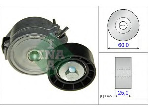 INA 534 0447 10 įtempiklio svirtis, V formos rumbuotas diržas 
 Diržinė pavara -> V formos rumbuotas diržas/komplektas -> Įtempiklis
5751.E9, 5751.E9