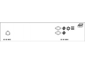 HJS MT-Nis66 išmetimo sistema 
 Išmetimo sistema -> Išmetimo sistema, visa