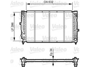VALEO 731756 radiatorius, variklio aušinimas 
 Aušinimo sistema -> Radiatorius/alyvos aušintuvas -> Radiatorius/dalys
4B0121251K, 8D0121251N, 4B0121251K