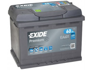 EXIDE EA601 starterio akumuliatorius; starterio akumuliatorius 
 Elektros įranga -> Akumuliatorius
01579A111K, 01579A111K
