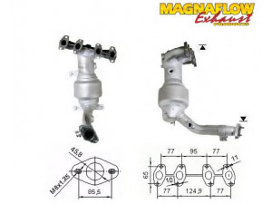 MAGNAFLOW 71807 katalizatoriaus keitiklis 
 Išmetimo sistema -> Katalizatoriaus keitiklis
46760737, 55196236