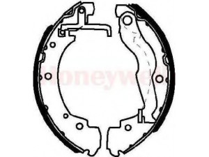 BENDIX 361414B stabdžių trinkelių komplektas 
 Techninės priežiūros dalys -> Papildomas remontas
281609527AX, 281698527AX, 281698527GV