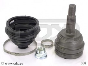 CDX 308 jungčių komplektas, kardaninis velenas 
 Ratų pavara -> Sujungimai/komplektas
7701352130, 7701352427